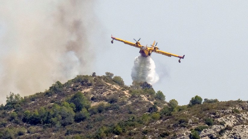 Un incendio fuera de control arrasa 2.700 hectáreas en España