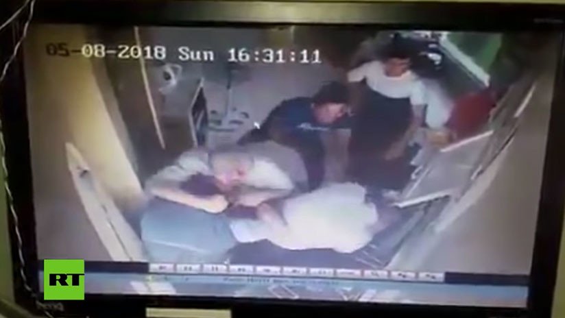 Ecuador: Familiares del agresor de guardias explican el motivo de la pelea que se hizo viral (VIDEO)