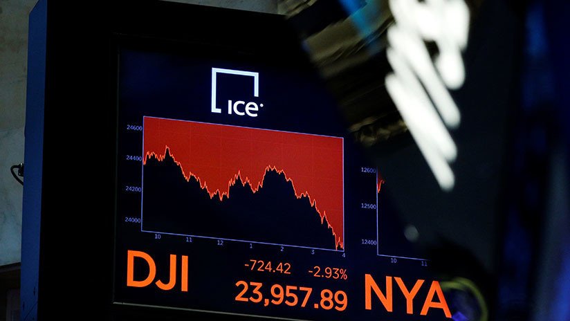 El índice Dow Jones se deploma tras los nuevos anuncios de Trump