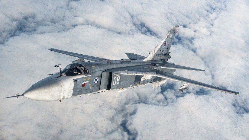 Moscú desmiente anuncio de Londres de intercepción de 6 bombarderos Su-24 sobre el mar Negro