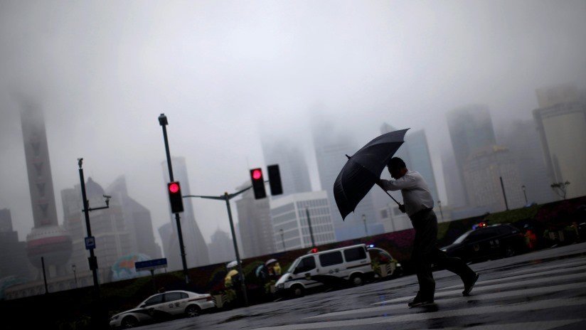 El tifón Rumbia toca tierra en Shanghái: Más de 53.000 personas evacuadas