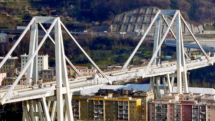Italia: Ingenieros ya advirtieron sobre la inestabilidad del puente Morandi en 2017