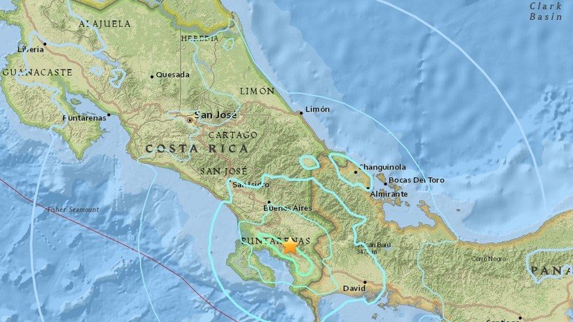 Un terremoto de 6,0 sacude Costa Rica y se siente en Panamá