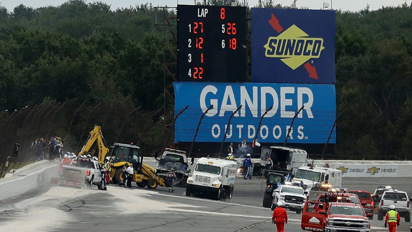 Pelos de punta: Espectacular accidente de IndyCar en EE.UU. termina sin víctimas mortales (VIDEO)