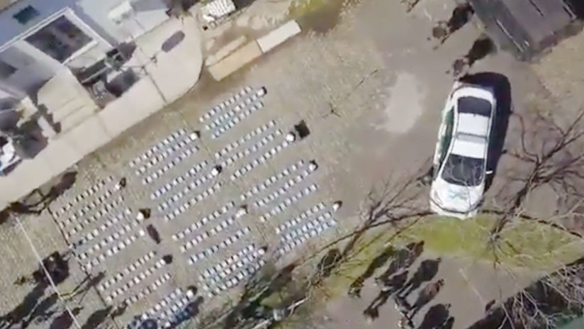 Argentina: Queman los 389 kilos de cocaína incautados en la Embajada de Rusia (VIDEO, FOTOS)