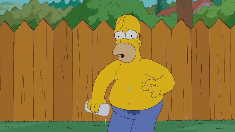 FOTOS: Artista muestra cómo serían Homero Simpson y Bob Esponja en la vida real (y es escalofriante)