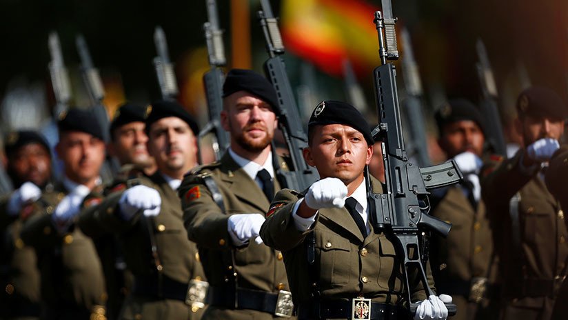 La plaga franquista de las Fuerzas Armadas españolas