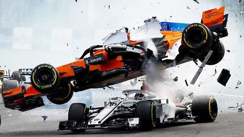 Accidente de Alonso: El 'halo' previene una tragedia en la Fórmula 1 (FOTOS, VIDEO)
