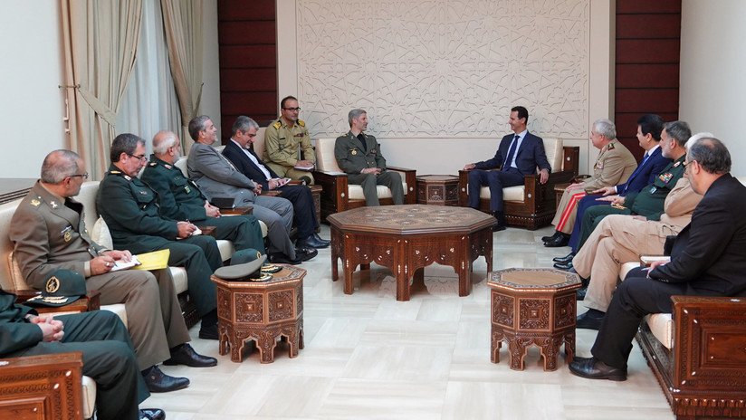 Irán y Siria firman un acuerdo sobre cooperación militar y técnica 