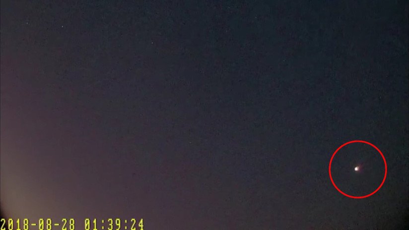 VIDEO: Captan una bola de fuego en el cielo que fue vista desde nueve estados de EE.UU.