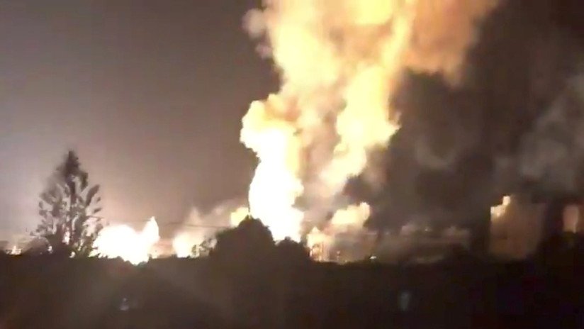 VIDEO: Explosión en una subestación eléctrica en Venezuela