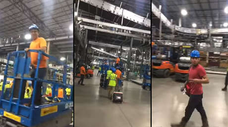 VIDEO: Despiden a unos trabajadores latinos y el resto de compañeros abandona la obra en solidaridad