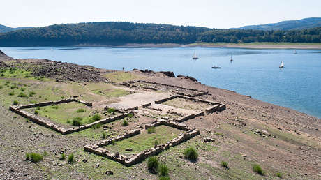 La sequía expone los restos de la 'Atlántida' alemana (FOTO)