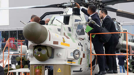 Rusia presenta su modernizado helicóptero nocturno Mi-28NE 'matatanques' 