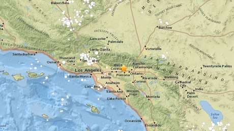 Un sismo de magnitud 4,4 se registra en California