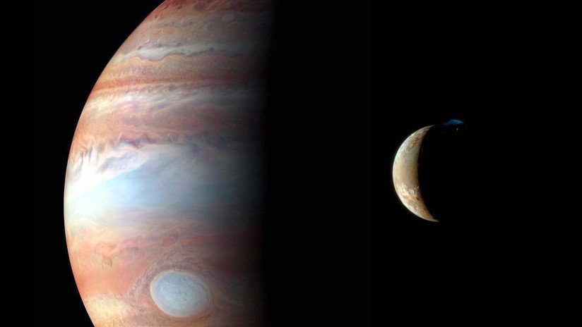 FOTO: La NASA muestra un espectacular paisaje nublado de Júpiter