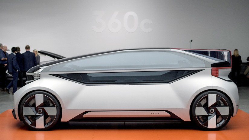 ¿Un dormitorio sobre ruedas? Volvo presenta su modelo 360c completamente autónomo (VIDEO)
