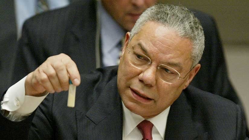 ¿Otra probeta de Colin Powell?: La Embajada rusa se burla de las 'pruebas' del caso Skripal