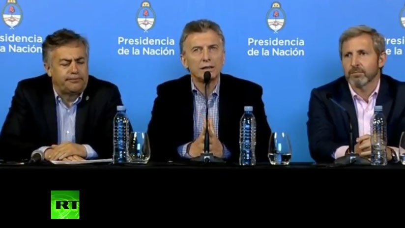 Mauricio Macri: "El acuerdo con el FMI nos va a dar tranquilidad"
