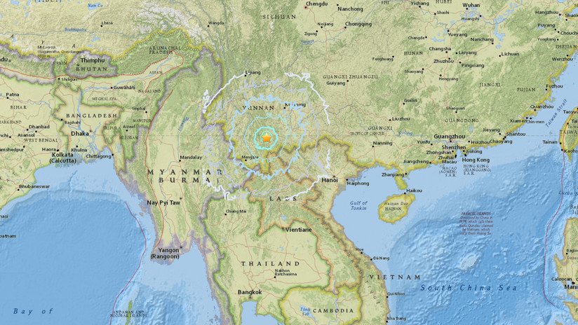 Un fuerte sismo de magnitud 5,6 sacude China