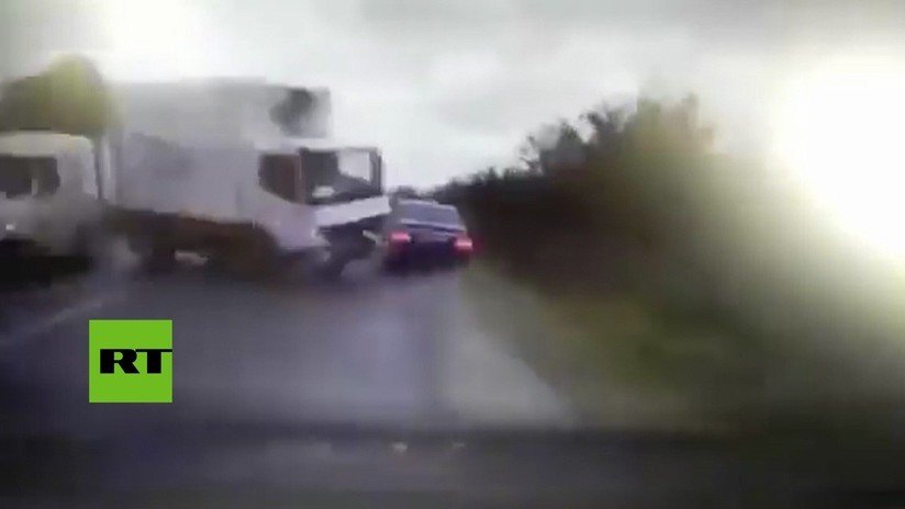 VIDEO: Así fue el terrible accidente de tráfico que sufrió el presidente de Moldavia