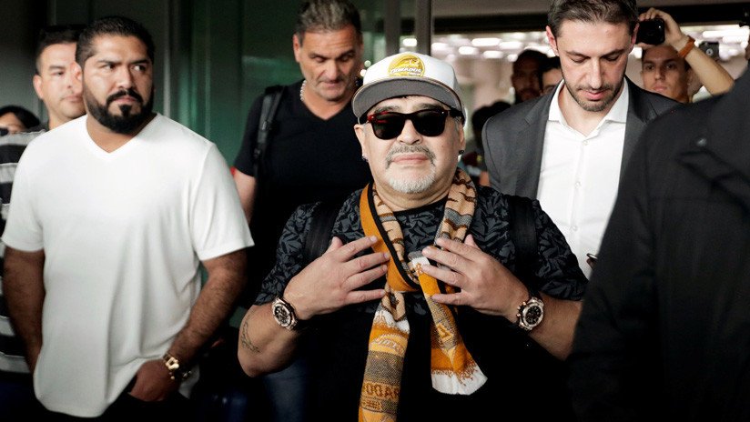 Contratiempo para Maradona en México: los vecinos de su lujoso barrio bloquean su mudanza