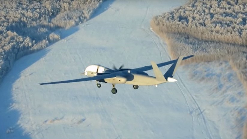 Trasciende el video del prototipo del primer dron pesado ruso (VIDEO)