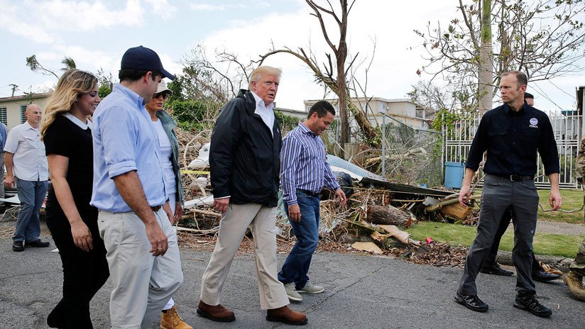 Puerto Rico a Trump: "Las víctimas de huracanes no merecen que sea cuestionado su dolor"