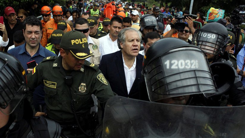 Almagro afirma que no se debe descartar una "intervención militar" contra Venezuela