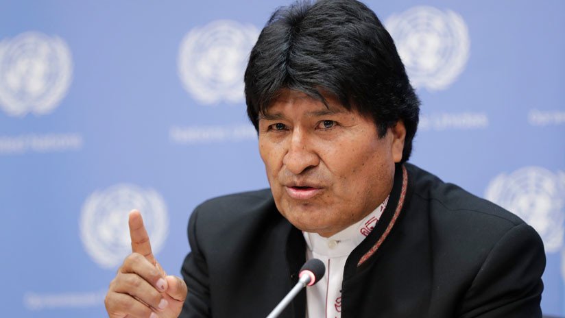 Evo Morales califica de "verdadero Estado canalla" a EE.UU. por planificar golpe contra Venezuela