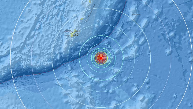 Se registra un sismo de magnitud 6,4 en la isla estadounidense de Guam
