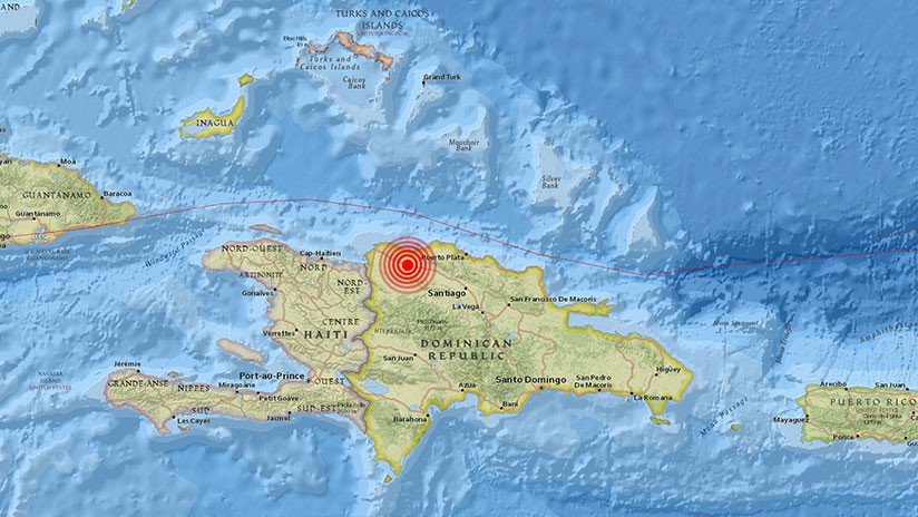 Un sismo de 5,2 sacude la República Dominicana