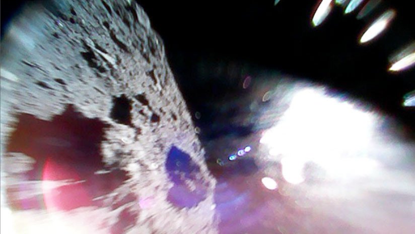 Dos sondas japonesas envían las primeras imágenes desde el asteroide Ryugu (FOTOS)