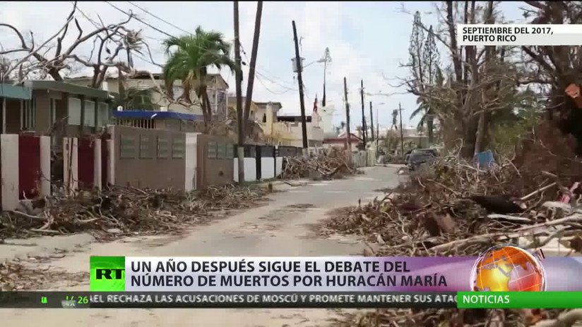 Puerto Rico: Un año después del huracán María, sigue el debate sobre el número de muertos