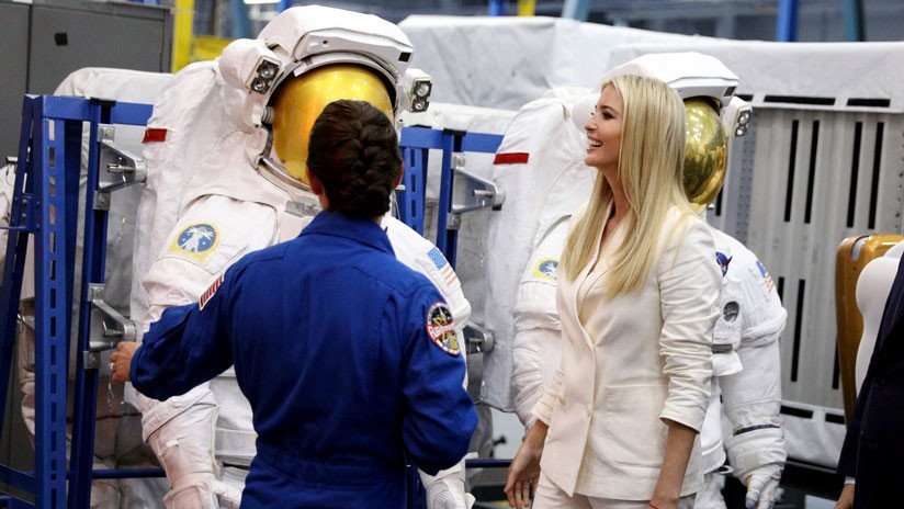 Ivanka Trump admite que siempre quiso ser astronauta