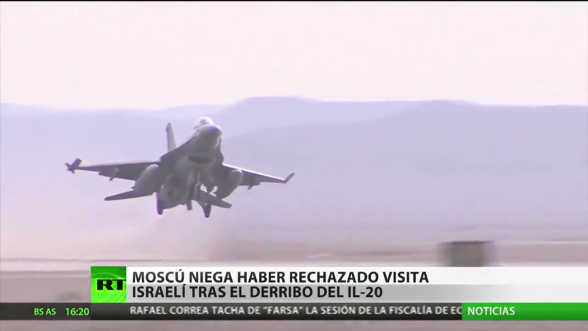 Rusia niega que rechazara una visita de Israel tras el derribo del Il-20