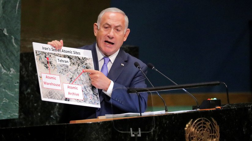  Netanyahu: Irán tiene un "almacén nuclear secreto en Teherán"