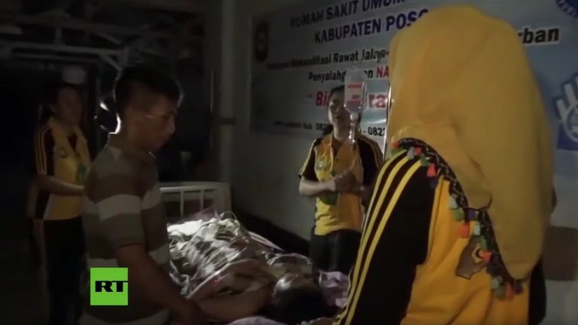 PRIMERAS IMÁGENES: Numerosos heridos tras un fuerte terremoto en Indonesia