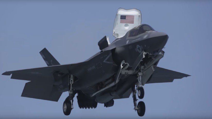 VIDEO: Armada de EE.UU. publica imágenes de la primera misión de combate de un avión F-35B