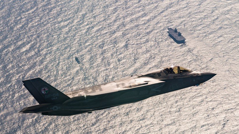VIDEO: Cazas F-35B aterrizan por primera vez en el portaviones británico HMS Queen Elizabeth