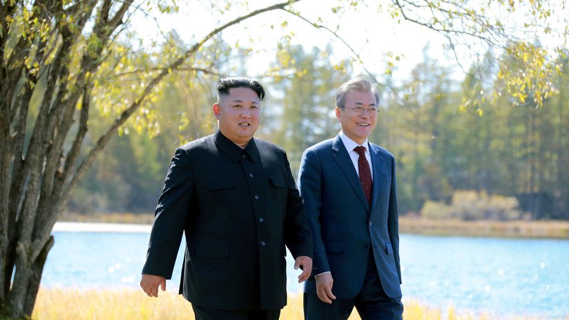 FOTOS: Kim Jong-un le regala dos perros de caza al presidente de Corea del Sur