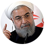  Hasán Rohaní, presidente de Irán 