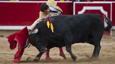 VIDEO: Torero español recibe una cornada en el ojo y es "difícil que recupere la visión"