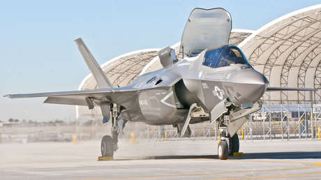 FOTO: Se registra el primer estrellamiento del nuevo cazabombardero estadounidense F-35B