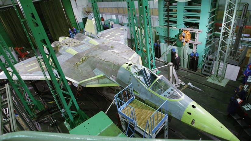 Rusia prueba 'cañones de microondas' para aviones de combate de sexta generación