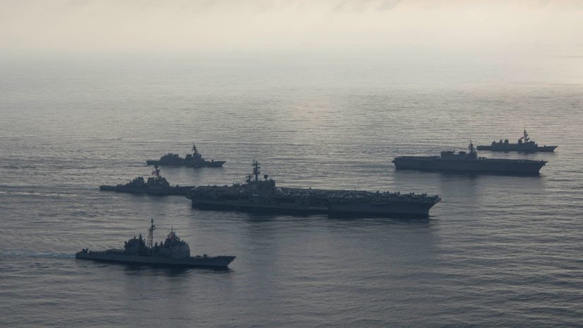 China denuncia "provocaciones" de EE.UU. porque un destructor navegó cerca de las islas Spratly