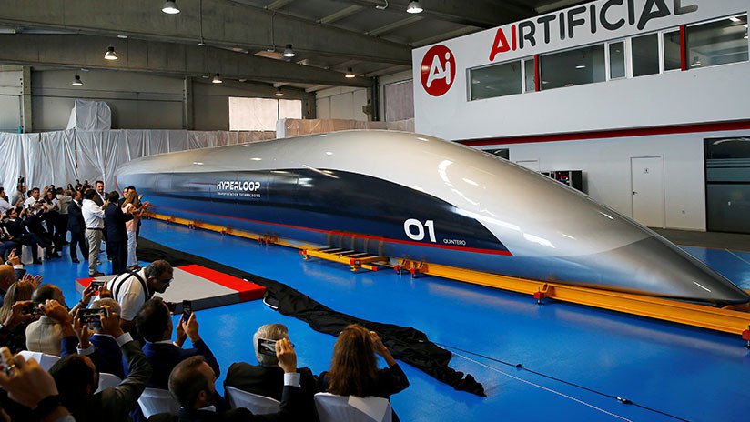 Presentan el primer tren supersónico español, que viajará a más de 1.000 kilómetros por hora