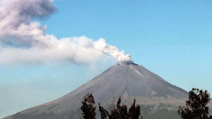 El volcán Popocatépetl expulsa columnas de ceniza y enciende las alarmas en México (FOTOS, VIDEO)