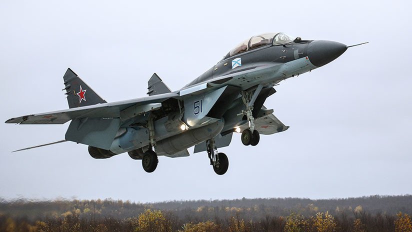 Rusia: Un caza Mig-29 se estrella en la región de Moscú, en un lugar deshabitado