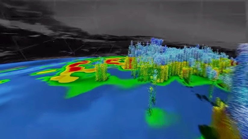 En 360º: Descubra desde dentro el huracán María en un video 3D de la NASA 